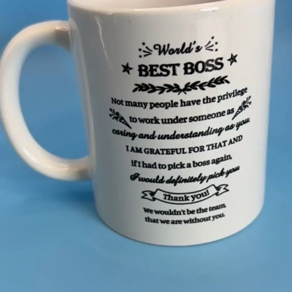 World's Best Boss Mug